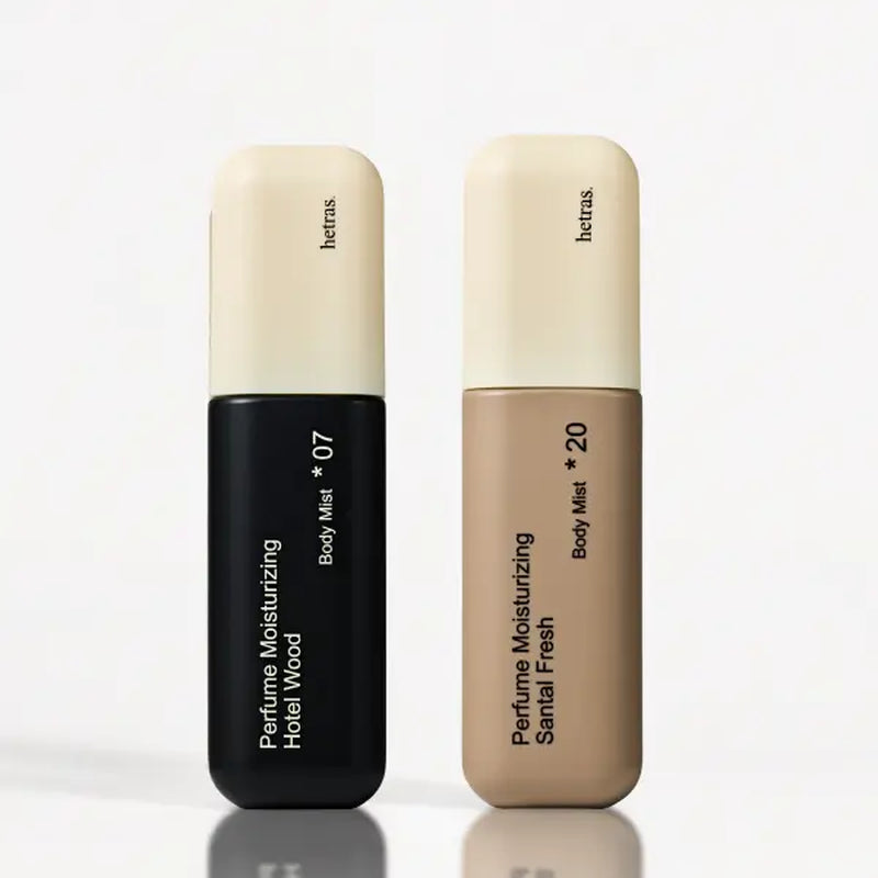 [Hetras] Perfume Body Mist | Moisturizing Niacinamide Body Spray | Body Glow, Smooth Skin | for Texture & Uneven Skin Tone | Instantly Refreshes Your Skin | Korean Skincare, 4.06 Fl.Oz