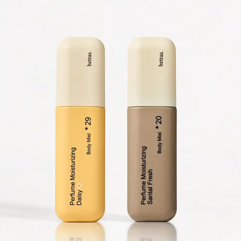 [Hetras] Perfume Body Mist | Moisturizing Niacinamide Body Spray | Body Glow, Smooth Skin | for Texture & Uneven Skin Tone | Instantly Refreshes Your Skin | Korean Skincare, 4.06 Fl.Oz