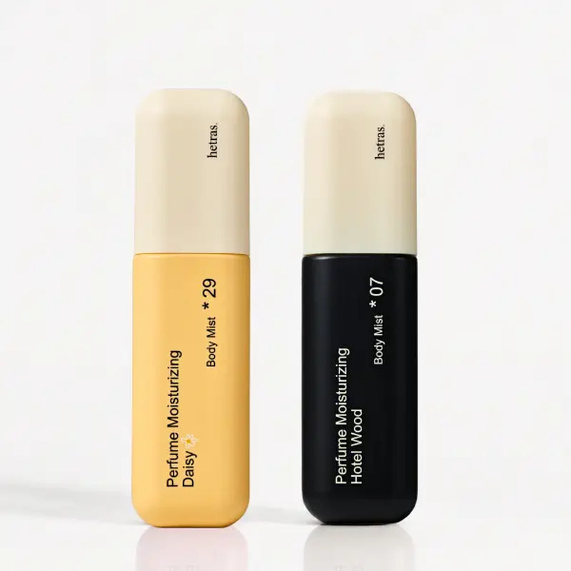[Hetras] Perfume Body Mist | Moisturizing Niacinamide Body Spray | Body Glow, Smooth Skin | for Texture & Uneven Skin Tone | Instantly Refreshes Your Skin | Korean Skincare, 4.06 Fl.Oz
