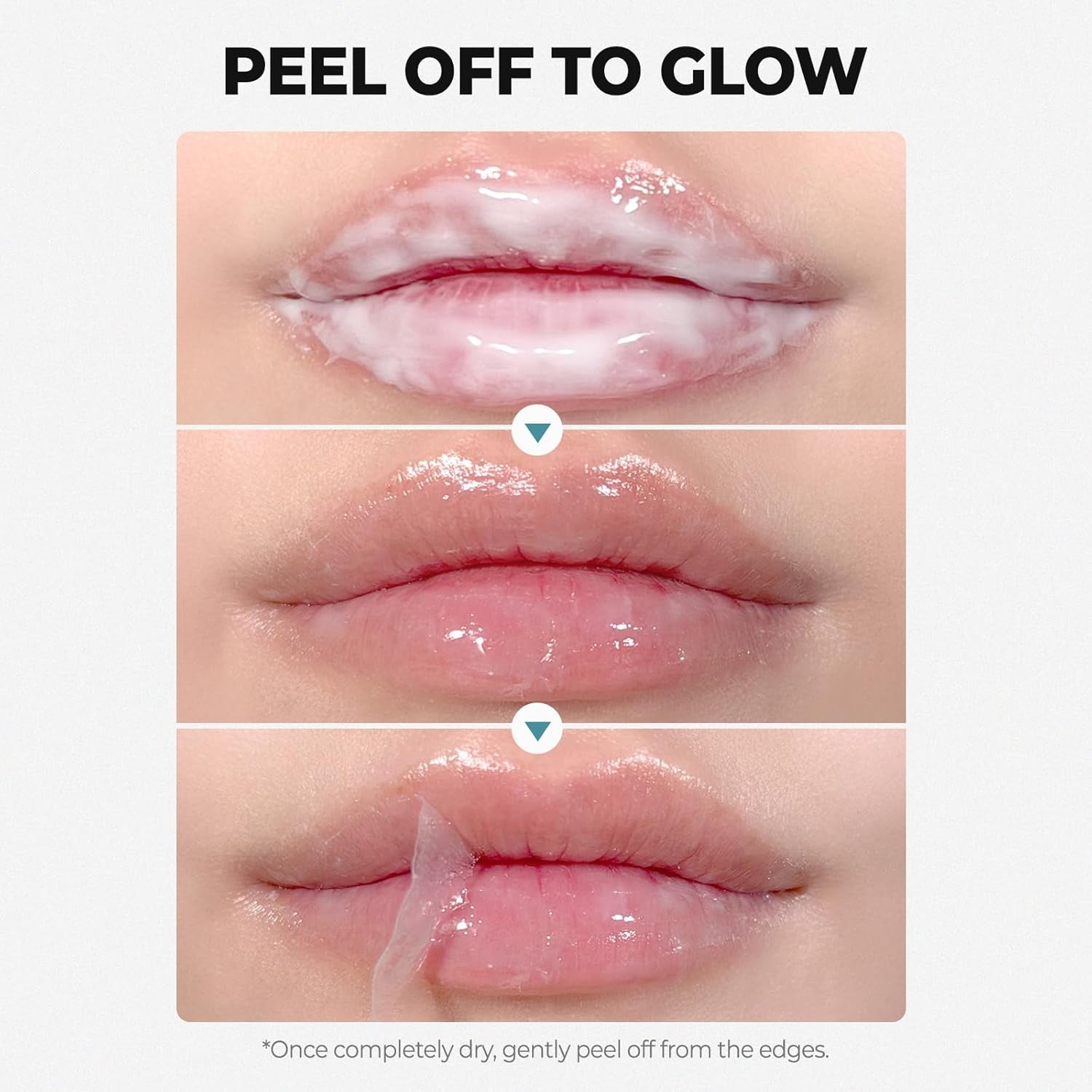 Soothing Prep Lip Mask | Gentle Peel-Off Lip Mask for Dead Skin & Flakes | Cooling Korean Lip Care for Makeup Prep | K-Beauty 0.33 Fl.Oz