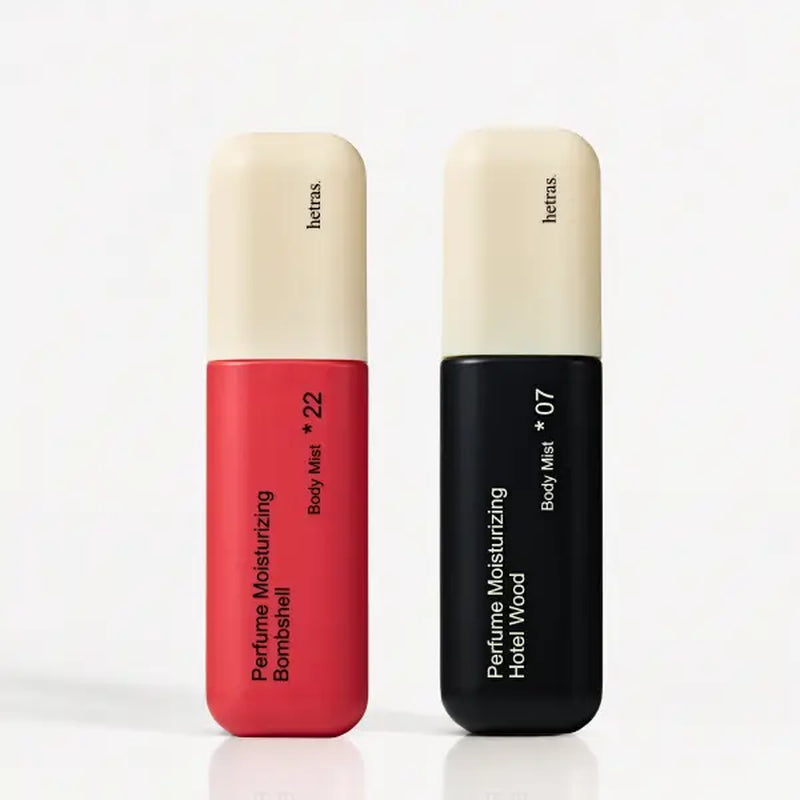 [Hetras] Perfume Body Mist | Moisturizing Niacinamide Body Spray | Body Glow, Smooth Skin | for Texture & Uneven Skin Tone | Instantly Refreshes Your Skin | Korean Skincare, 4.06 Fl.Oz